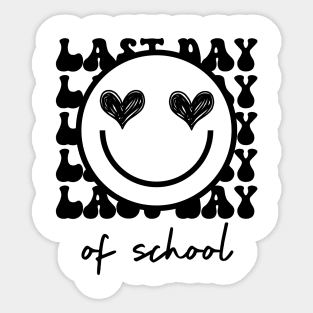 Last Day Of School Sticker